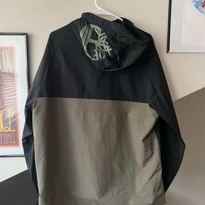 Olive Green Timberland Windbreaker